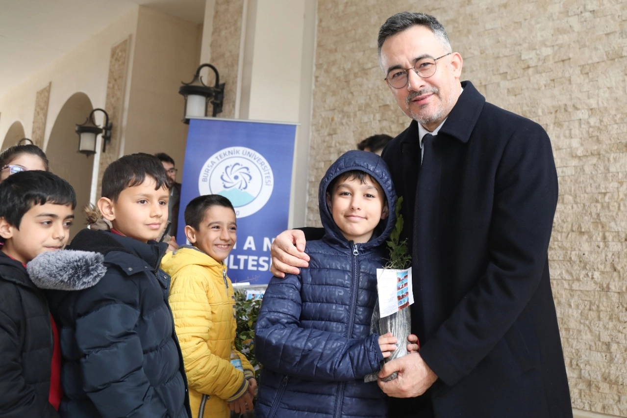 Bursa Teknik Üniversitesi'nden ilköğretime ‘Yeşil Vatan’ bilinci