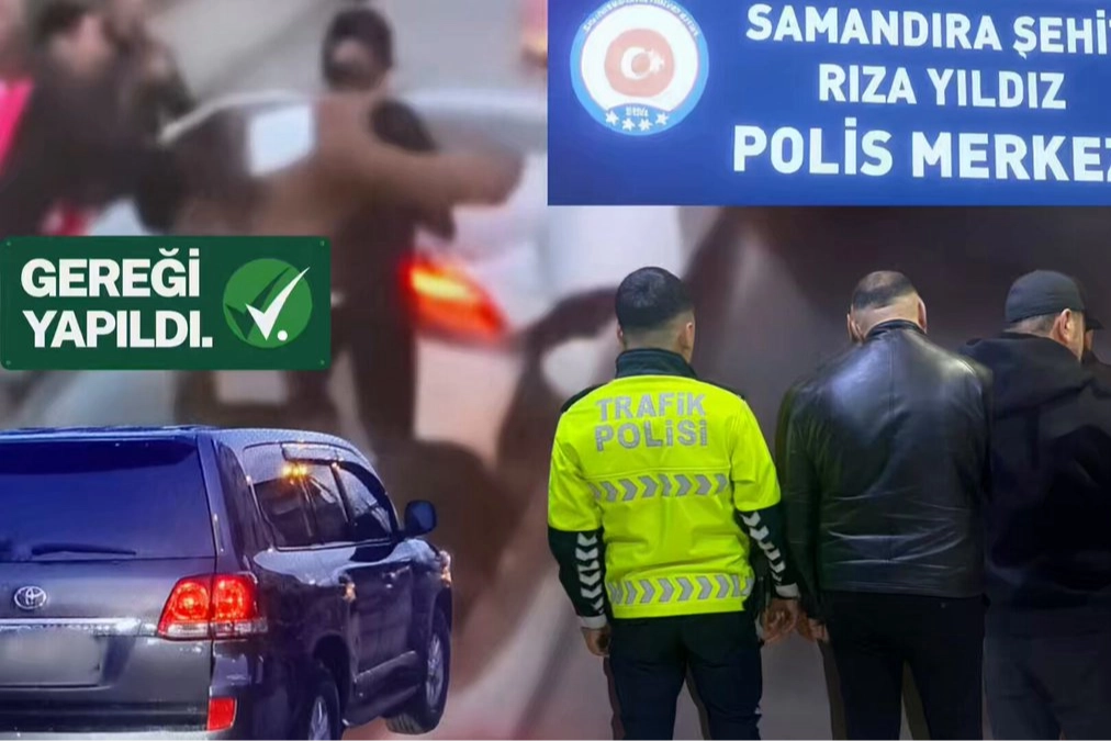 İstanbul'da ters yönde gidip saldıran sürücüler yakalandı.. Yeni kanunla ağır yaptırımlar yolda