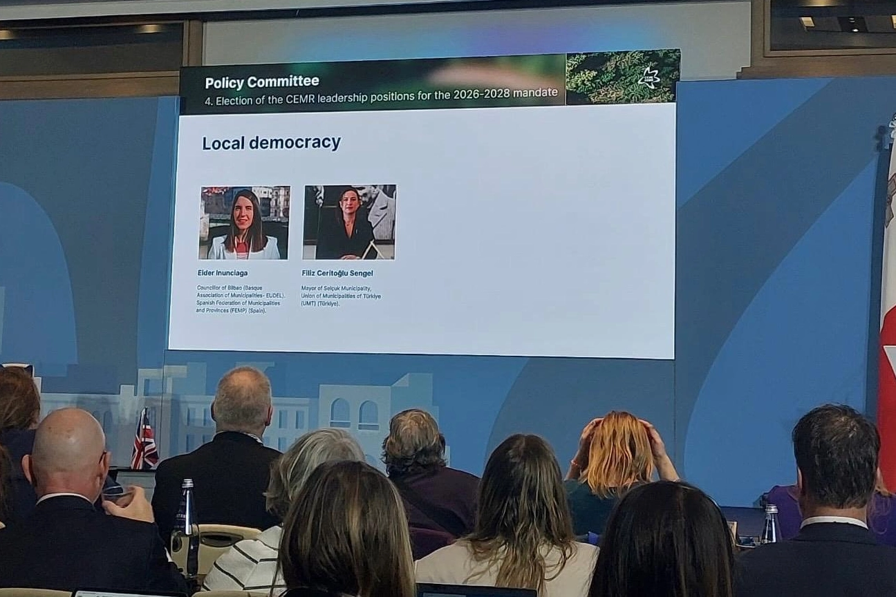 Başkan Sengel'e Avrupa'da büyük onur