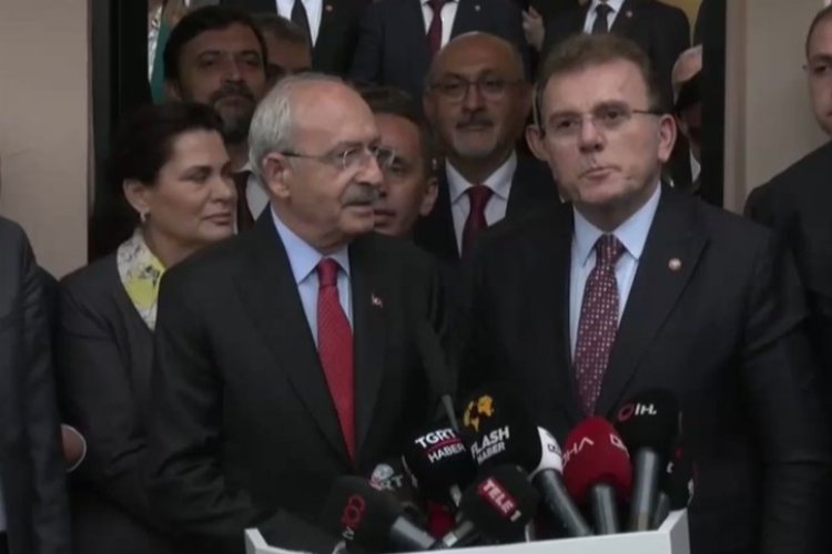 CHP Genel Başkanı ve Millet İttifakı Cumhurbaşkanı adayı Kemal Kılıçdaroğlu