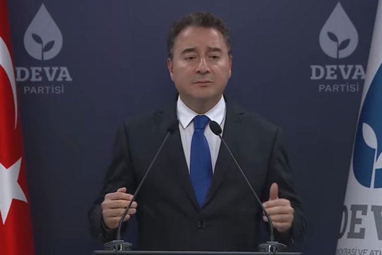 DEVA Partisi Genel Başkanı Ali Babacan, “Biz buradayız her yanlışa