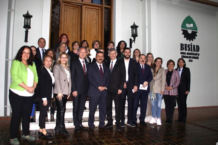 İYİ Parti, seçim çalışmaları kapsamında Bursa Sanayicileri ve İşinsanları Derneği’ni