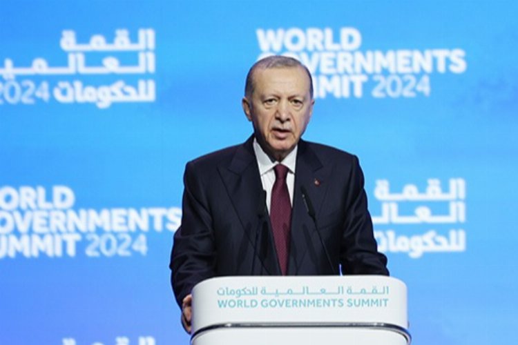 Cumhurbaşkanı Erdoğan, Dubai’de düzenlenen Dünya Hükûmetler Zirvesi’nde yaptığı konuşmada, “İsrail,