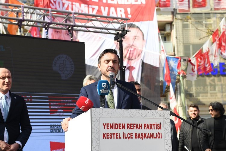 Kestel Belediye Başkanı ve Yeniden Refah Partisi Kestel Belediye Başkan