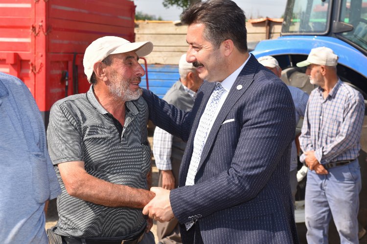 Toprak Mahsulleri Ofisi, Yenişehirli hububat alımına başladı. Yenişehir Belediye Başkanı