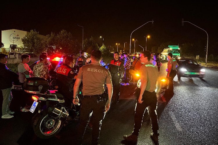 Düzce Merkeze bağlı Bahçeşehir bölgesinde trafik ekipleri tarafından e rçekleştirildi.