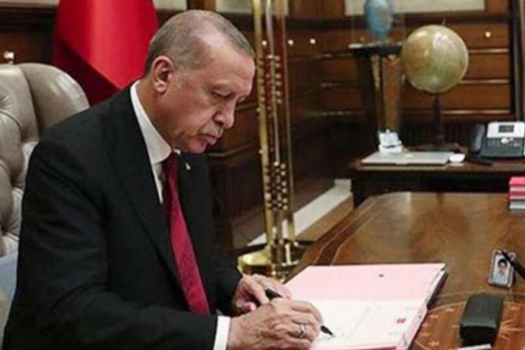 Bazı bakanlık ve kamu kurumlarına ilişkin Cumhurbaşkanı Recep Tayyip Erdoğan