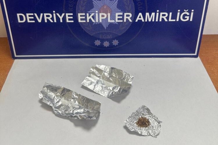 Keşan İlçe Emniyet Müdürlüğü Polis Merkezi Amirliği ekipleri, uyuşturucu ile