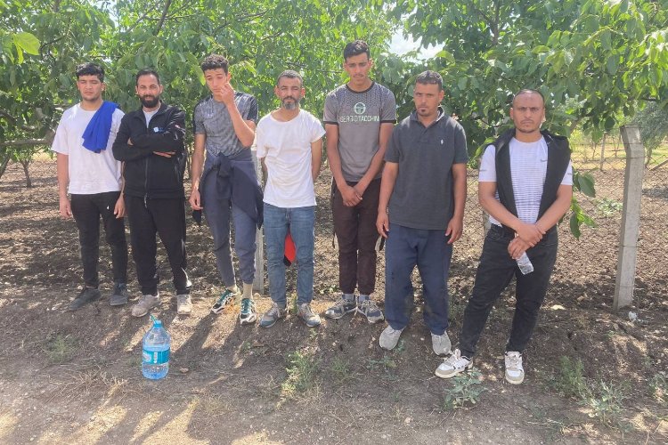 Edirne İl Jandarma Komutanlığı, göçmen kaçakçılığıyla mücadele kapsamında 7 düzensiz