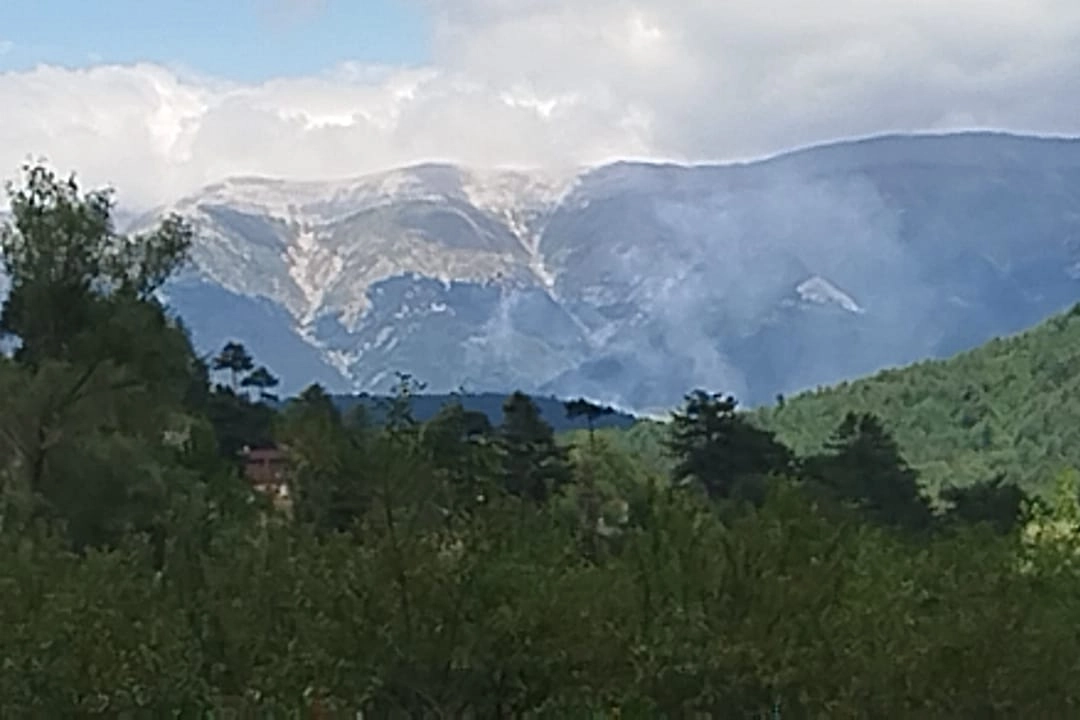 Bursa’nın Keles ilçesine bağlı Dağdibi mahallesi civarındaki ormanlık alanda yangın