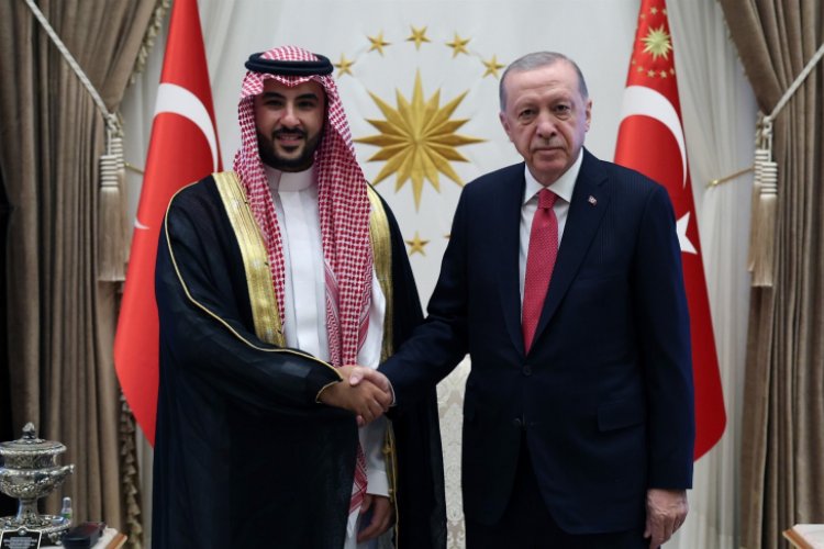 Cumhurbaşkanı Erdoğan, Suudi Arabistan Savunma Bakanı Selman’ı kabul etti ANKARA