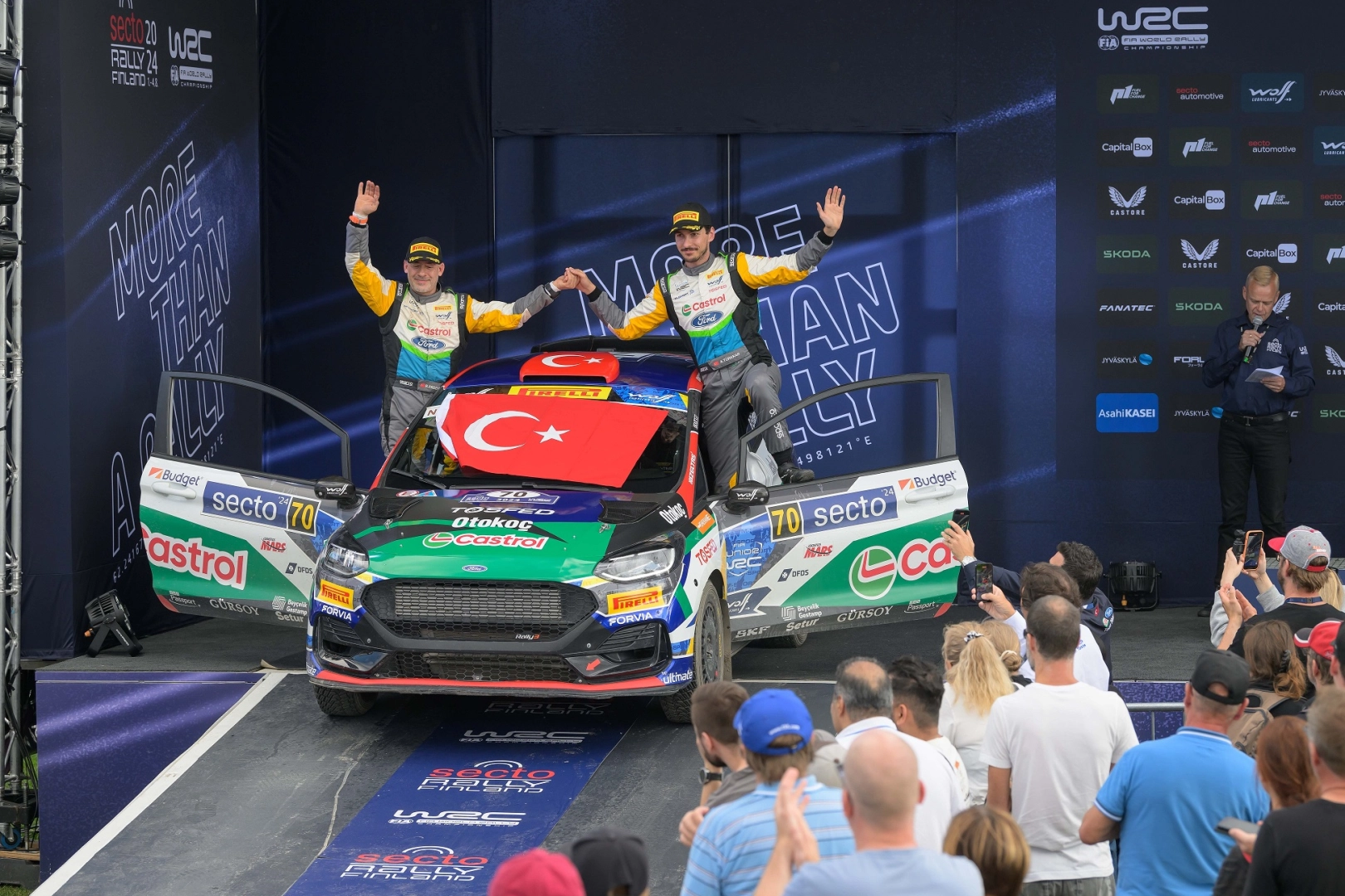 Castrol Ford Team Türkiye, Dünya Ralli Şampiyonası’nın 9. ayağı olan