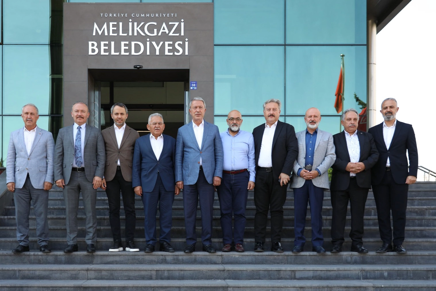 Melikgazi Belediye Başkanı Doç. Dr. Mustafa Palancıoğlu, Melikgazi Belediyesi’nde gerçekleştirilen