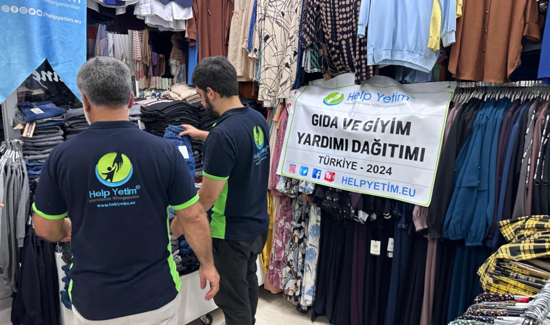 Help Yetim İnsani Yardım Organizasyonu, Türkiye genelinde ihtiyaç sahiplerine yönelik