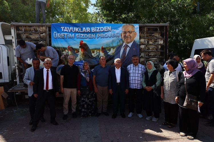 Kayseri Büyükşehir Belediye Başkanı Dr. Memduh Büyükkılıç, Büyükşehir Belediyesi tarafından