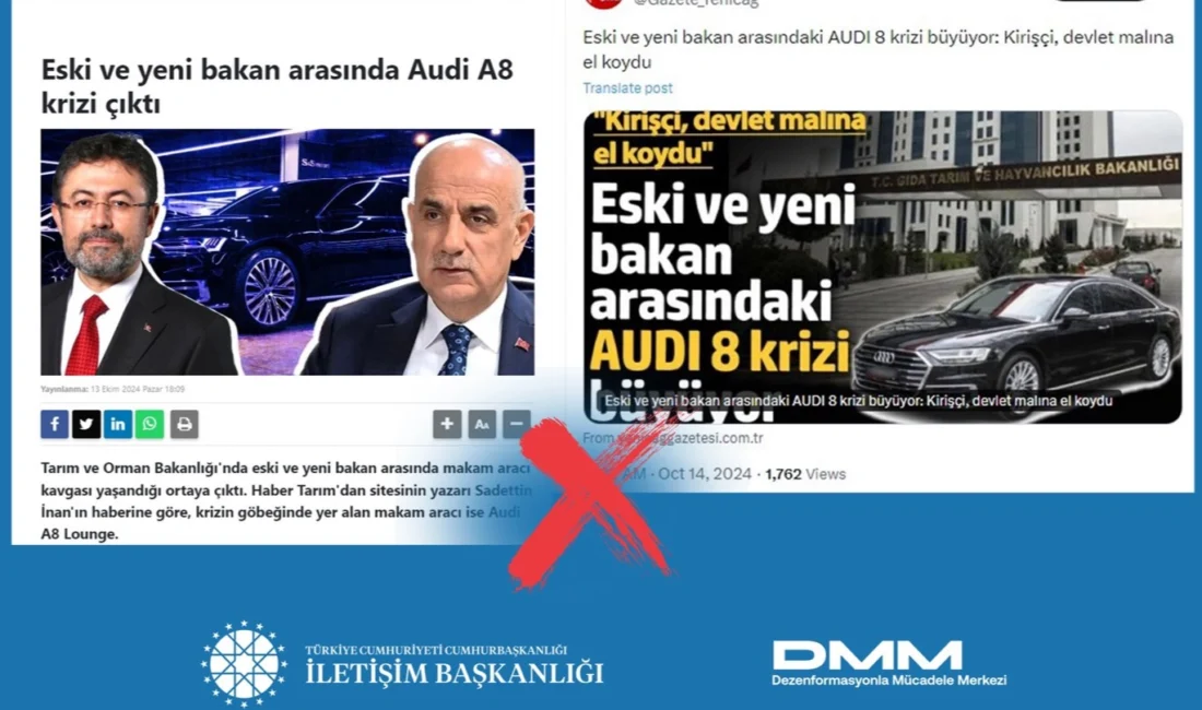 İletişim Başkanlığı, bazı basın