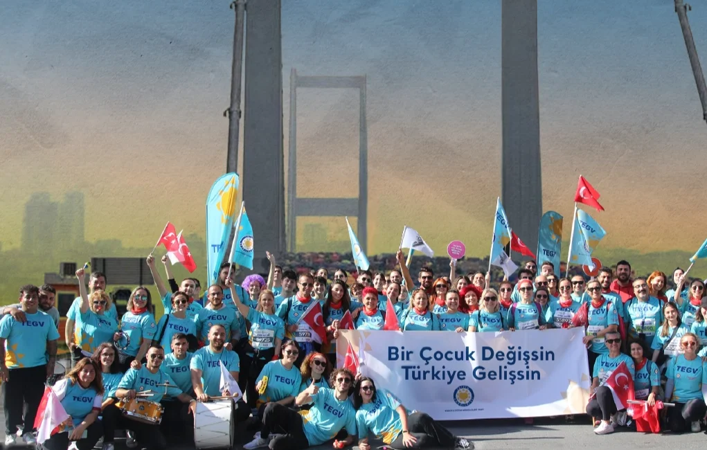 Türkiye Eğitim Gönüllüleri Vakfı (TEGV), yarın düzenlenecek 46. İstanbul Maratonu’na