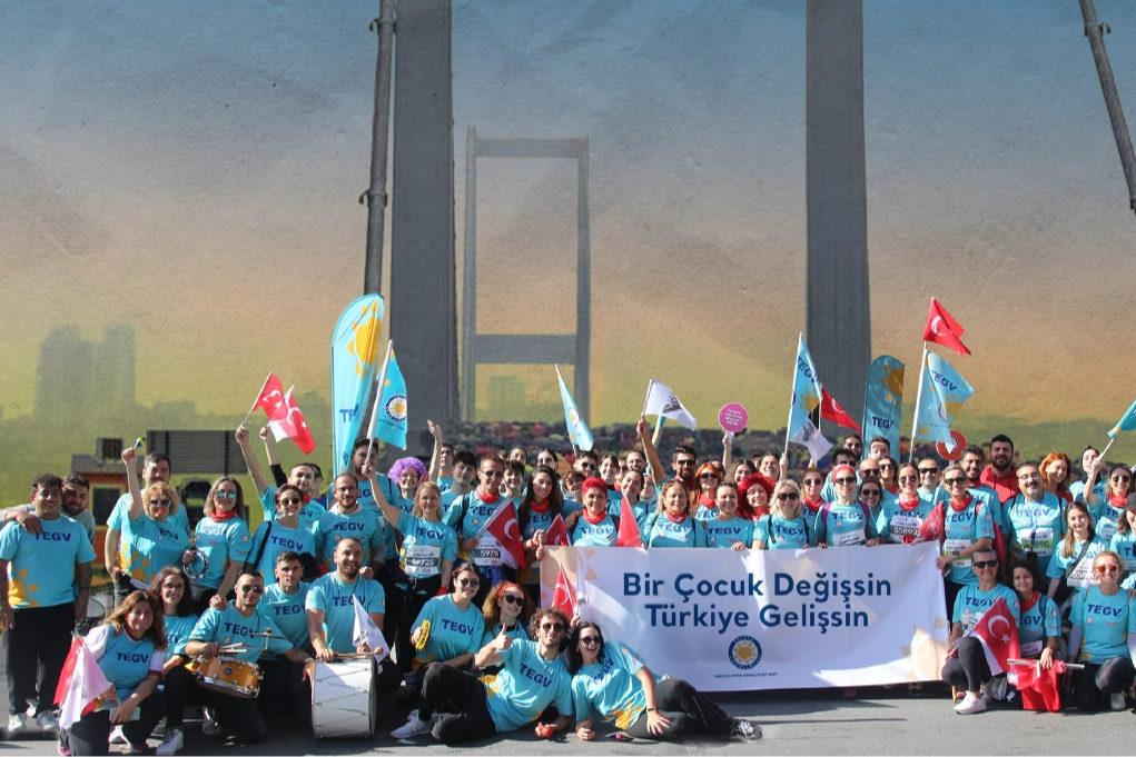 Türkiye Eğitim Gönüllüleri Vakfı (TEGV), yarın düzenlenecek 46. İstanbul Maratonu’na