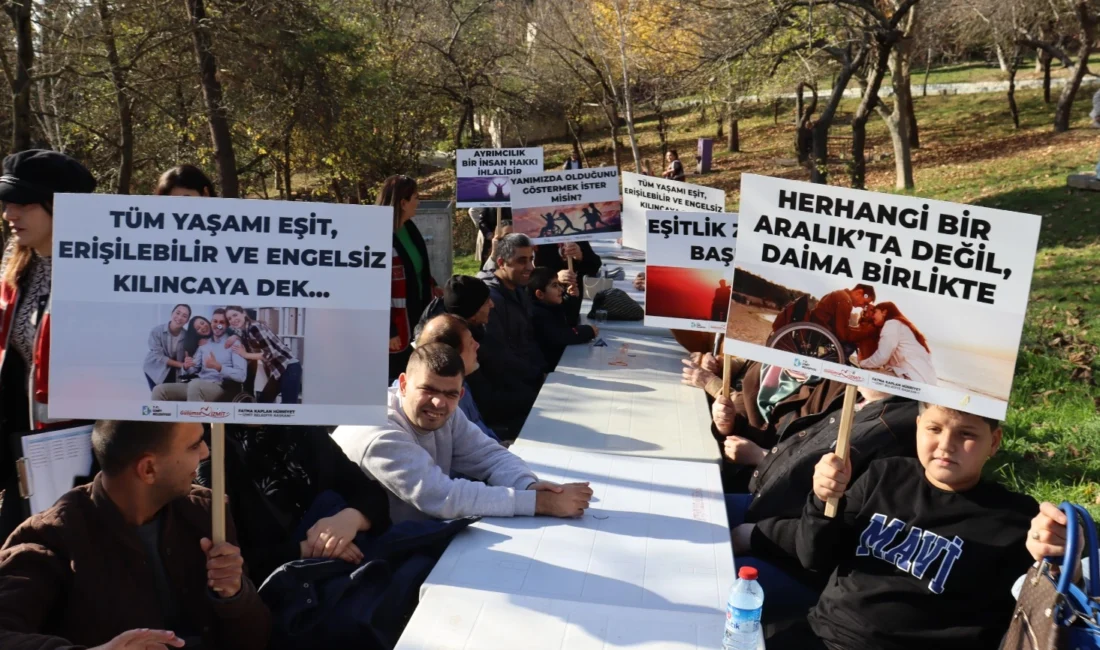 İzmit Belediyesi, 3 Aralık Dünya Engelliler Günü kapsamında farkındalığı artırmak