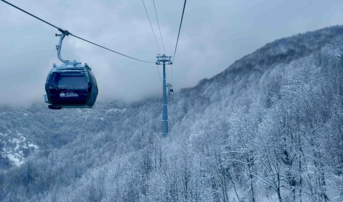 Kartepe teleferiğinde planlı bakım çalışmaları tamamlandı. Teleferik, 14 Aralık Cumartesi