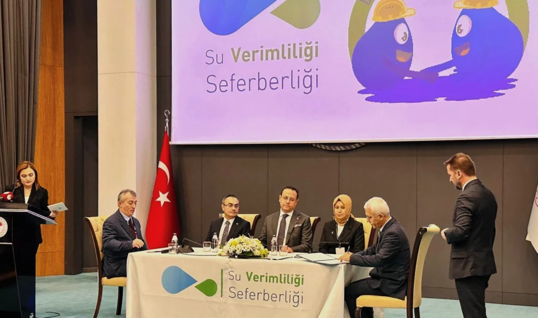 Tarım ve Orman Bakanlığı tarafından başlatılan ‘Su Verimliliği Seferberliği’ kapsamında