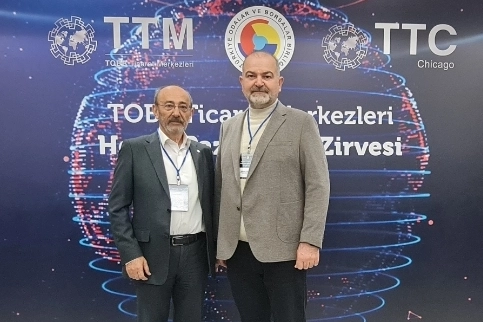 TOBB Başkanı M. Rifat Hisarcıklıoğlu’nun ev sahipliğinde düzenlenen “ABD’de E-Ticaret