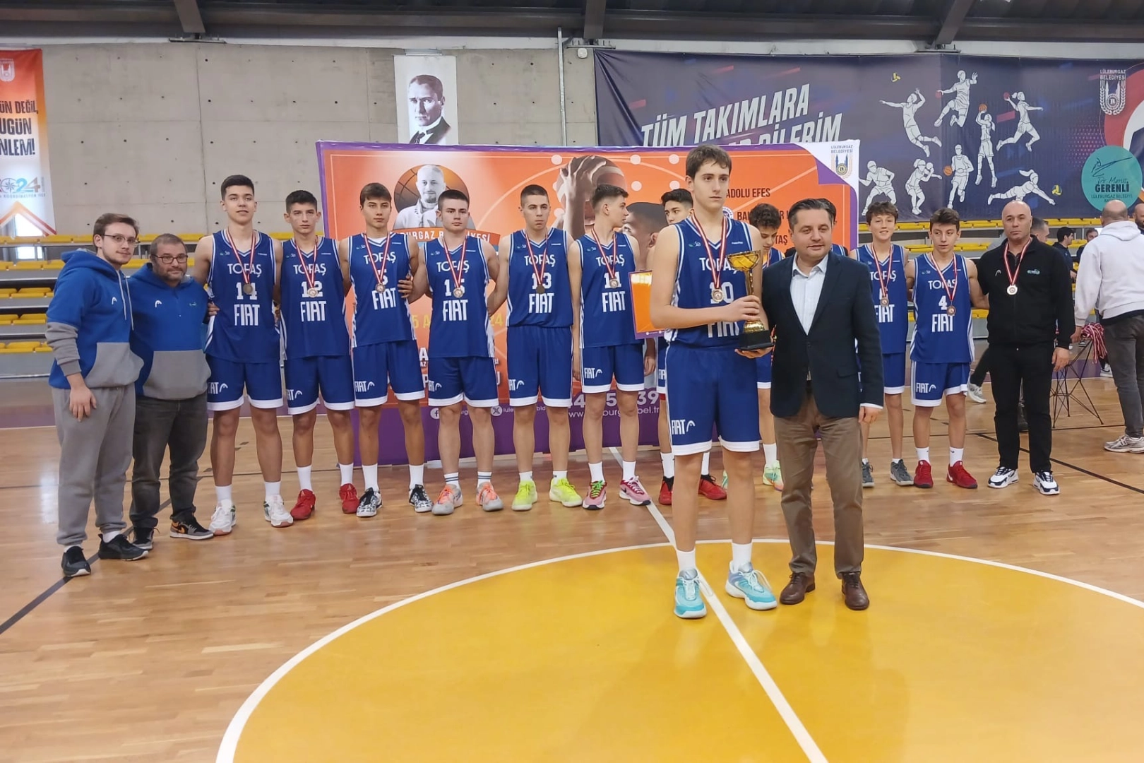 TOFAŞ U16 Yıldız B Takımı, 13-15 Aralık tarihlerinde Kırklareli’nde düzenlenen