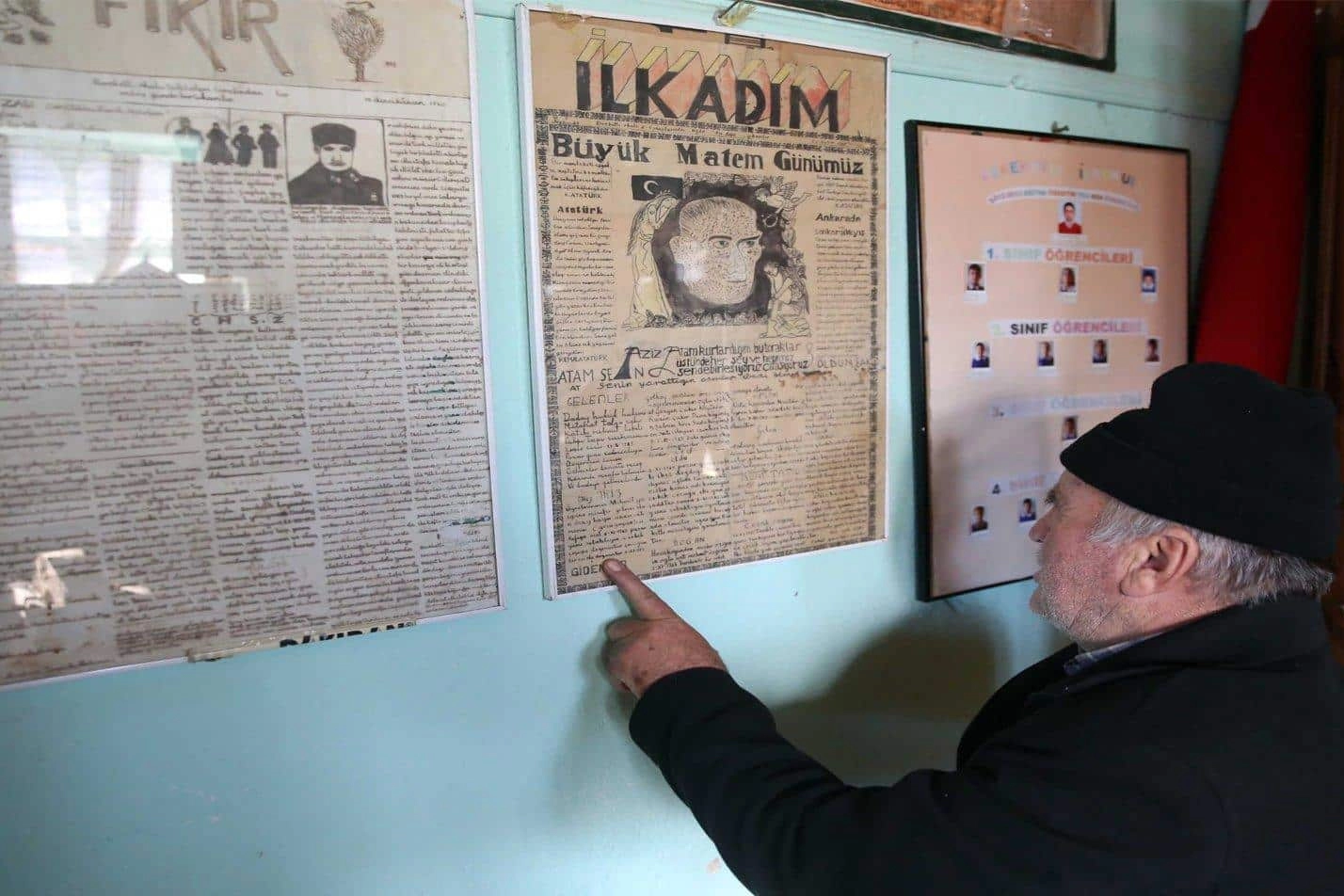 Kastamonu’nun Ağlı ilçesine bağlı Bereketli köyünde bulunan ilkokulda 1938-2014 yılları