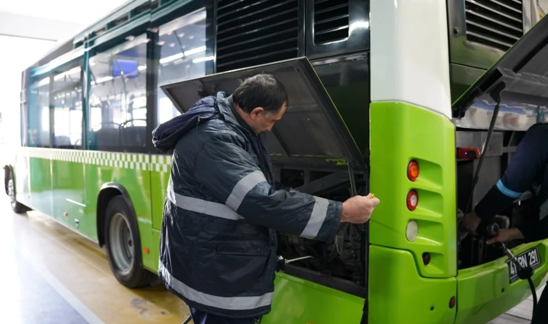 Kocaeli Büyükşehir Belediyesi Ulaşım Dairesi Başkanlığı’na bağlı otobüslerin bakım ve