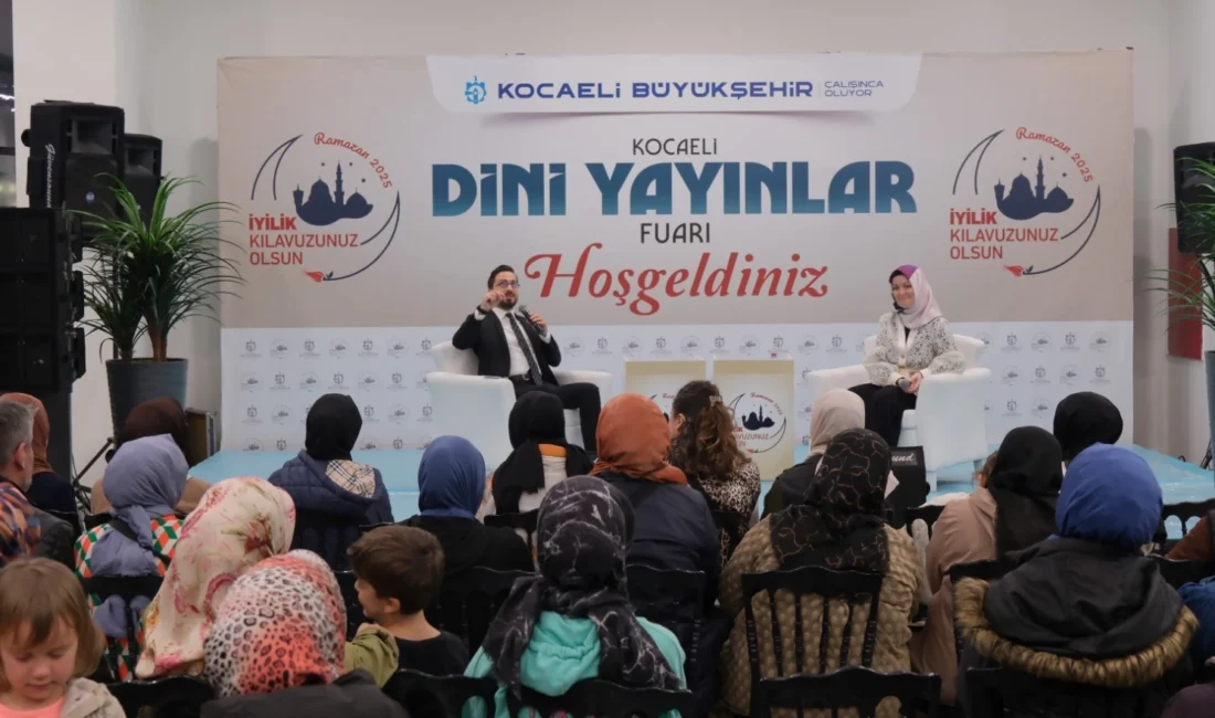 Kocaeli Büyükşehir Belediyesi’nin Ramazan ayı kapsamında düzenlediği “Çay-Sohbet-Muhabbet” etkinliklerine konuk